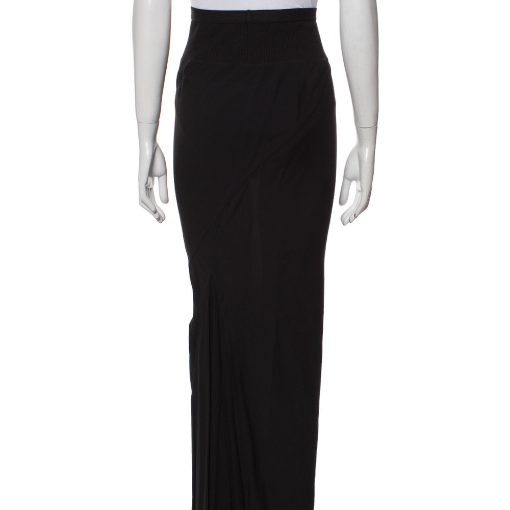 Black long skirt Rick Owens